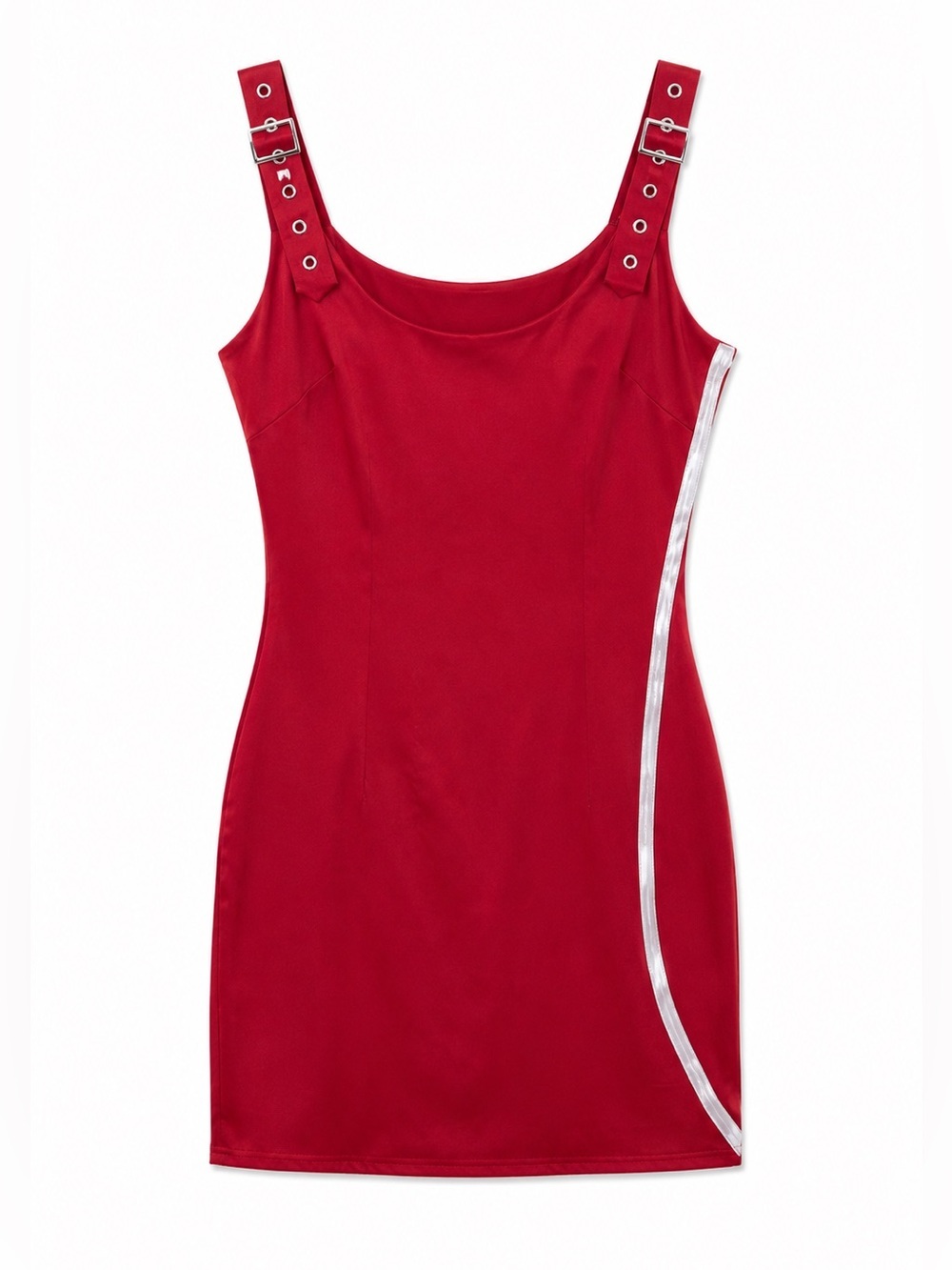 NWT Missguided Sleeveless Dress with Buckle Straps